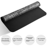 EMS Foot Massager Mat, Foldable Feet Stimulator Reflexology Massage Mat with Remote, 8 Modes & 19 Levels, BONUS Foot File