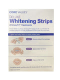 Core Values Deluxe Whitening Strips, 40 Strips: 20 EasyFit Treatments