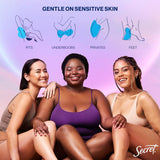 Secret Whole Body Deodorant Dry Feel Stick + Absorbs Sweat for Women, Naturally Derived Ingredients, Light & Fresh Scent