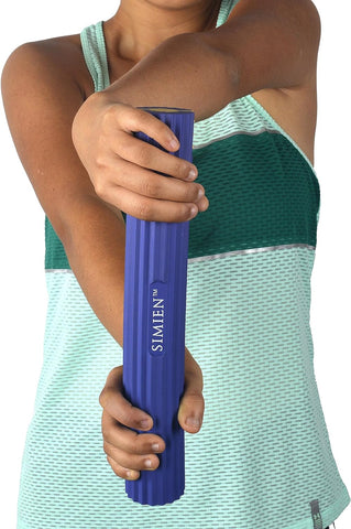 Flexible Rubber Twist Bar - 3 Resistance Bar Levels In 1 - Tennis Elbow, Golfer's Elbow, Tendonitis, Works With Brace & Sleeves