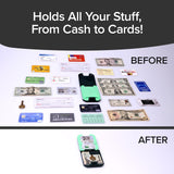 Slim Mint RFID-Blocking Unisex Ultra-Thin Leather Wallet