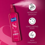 Suave Hairspray, Max Hold 8 – Non-Aerosol Hair Spray, Extra Hold, Anti-Frizz Hair Products, Scented, 11 Oz (Pack of 2)