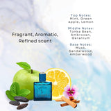 Versace Eros by Versace Gift Set -- .17 oz Mini EDT + .8 oz Shower Gel + .8 oz After Shave Balm (Men)