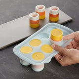 Wilton Round Shot Glass Silicone Mold, 8-Cavity
