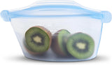 Ziploc Endurables Small Container, 2 Cups, Reusable Silicone Bags and Food Storage Meal Prep Containers-2pack