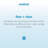 Method Laundry Detergent Packs, Free + Clear, 42 Count