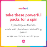 Method Laundry Detergent Packs, Free + Clear, 42 Count