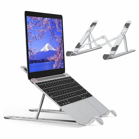 Ergonomic Adjustable Notebook/Laptop Stand, 7 Levels of Height, Easy to Carry, Heat Dissipation Posture