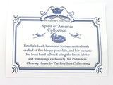 Emilia Earhart Collectible Porcelain Doll by The Royalton Collection