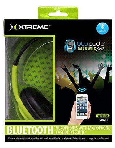 Xtreme Cables 51411 Talk N Walk Pro Bluetooth Headphones Green