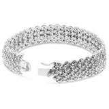 2CTW Diamond Multi Row Bracelet
