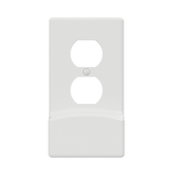 Westek USB Cover Classic Duplex Outlet USB Charging Wall Plate White