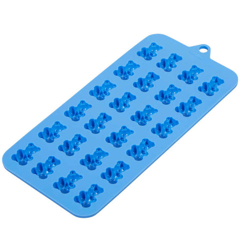 Gummy Bears Silicone Candy Mold Wilton 24 Cavities Blue