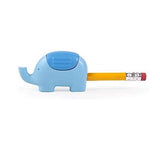 (2 Pack) Kikkerland Blue Elephant Pencil Sharpener