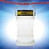 Secur Waterproof Solar Powered Collapsible Bottle Lantern, SP-1108