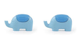 (2 Pack) Kikkerland Blue Elephant Pencil Sharpener