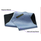 Gold's Gym Adjustable Waist 8" Trimmer Belt - Size Fits up to 50 inch Waist