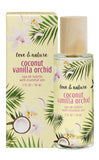 Love & Nature Coconut Vanilla Orchid Vegan Eau de Toilette with Essential Oils, 2 fl oz