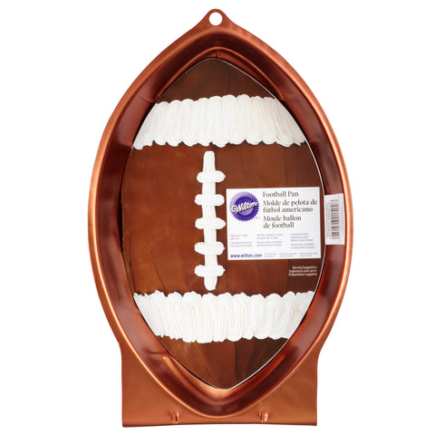 Wilton Football Novelty Cake Pan, 12"x8"x3"