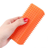 (2 Pack) Pet Bath Brush Soft Silicone Rubber Grooming Brush Short Hair Cats Dogs