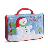 Baby's First Christmas Soft Photo Album Holds 12 - 4 x 6 photos