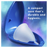 Tampax REGULAR Flow Menstrual Cup, up to 12 hrs Comfort-Fit protection