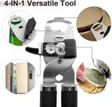 PrinChef Can Opener with Magnet, No Trouble Lid Lift Manual Can Opener Smooth Edge