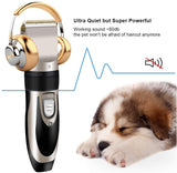 Rechargeable Low Noise Dog Clippers Electric Pet Clippers with Comb Guides, Scissors, Nail Kits for Dogs and Cats & Other