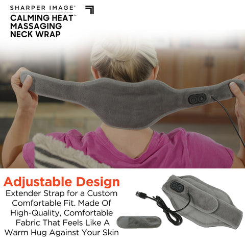 Sharper Image Heating Wrap, Massaging, Calming Cozy