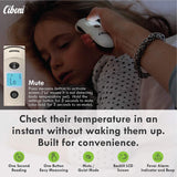 Cibeni Instant Read Digital Infrared Forehead and Ear Thermometer for Adults and Kids
