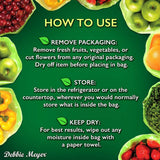 Debbie Meyer GreenBags 20 pc Variety Pack - Keeps Fruits, Vegetables, Cut Flowers Fresh Longer