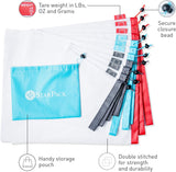 StarPack Reusable Produce Eco Friendly Mesh Bags with Storage Pouch, 10 pack