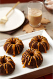 Wilton Nonstick Mini Fluted Tube Pan 6-Cavity Mini Bundt Cake Mold Bakeware