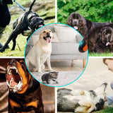 Dog Barking Deterrent Device, Portable Rechargeable Ultrasonic Anti Barking Dog Training Tool, Laser Toy For Cat and Dog, Orange & Black