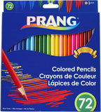 Prang Colored Pencils, 3.3mm, Sharpened, 72 Colors