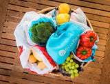 StarPack Reusable Produce Eco Friendly Mesh Bags with Storage Pouch, 10 pack