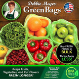 Debbie Meyer GreenBags 20 pc Variety Pack - Keeps Fruits, Vegetables, Cut Flowers Fresh Longer