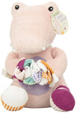 Baby Aspen Croc in Socks Plush Toy and Baby Socks Gift Set, Pink