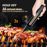 Snoky  Digital Meat Thermometer Instant Read, 2-in-1 Dual Probe Food Cooking Thermometer with Alarm Set and Magnet