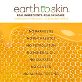 Earth to Skin Honey Manuka Face Cleanser, 4.7 fl oz