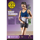 Gold's Gym Adjustable Waist 8" Trimmer Belt - Size Fits up to 50 inch Waist