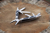 True Utility MultiMate Mini Tool - Pliers, Screwdriver, Knife, Bottle and Can Opener, Wire Cutter, Hook Blade, Awl