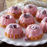 Wilton Nonstick Mini Fluted Tube Pan 6-Cavity Mini Bundt Cake Mold Bakeware