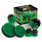 The Ultimate Kitchen Cleaning Supplies Drill Brush Attachment Kit, Green, Medium