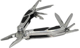 True Utility MultiMate Mini Tool - Pliers, Screwdriver, Knife, Bottle and Can Opener, Wire Cutter, Hook Blade, Awl