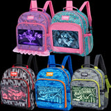 Yew Stuff POP Lights Light-Up Preschool Backpack - Ballerina / Shark