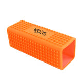 (2 Pack) Pet Bath Brush Soft Silicone Rubber Grooming Brush Short Hair Cats Dogs