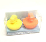 Universal Tub Stopper for Bathtub | Bathroom Sink Drain Plug Bath Stopper 2 Pack - Silicone (Yellow and Orange)