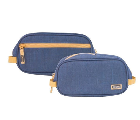 Chums Weekender Medium Dopp Kit, Toiletry Travel Bag, Navy Blue
