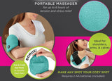 Cozy Spot The Masseuse Portable Massager, Green
